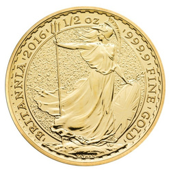 Britannia 1/2 once d'or 2016