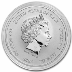 Tuvalu: Black Flag - The Fancy 1 oz Silver 2023 Coin