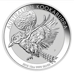 Kookaburra 10 once d'argento 2018