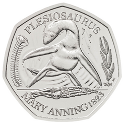 Plesiosaurus 8 gram Cupro-Nickel 2021