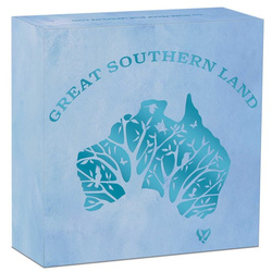 Great Southern Land 1 oz Silver 2022 Proof (Blue-Lepidolite)