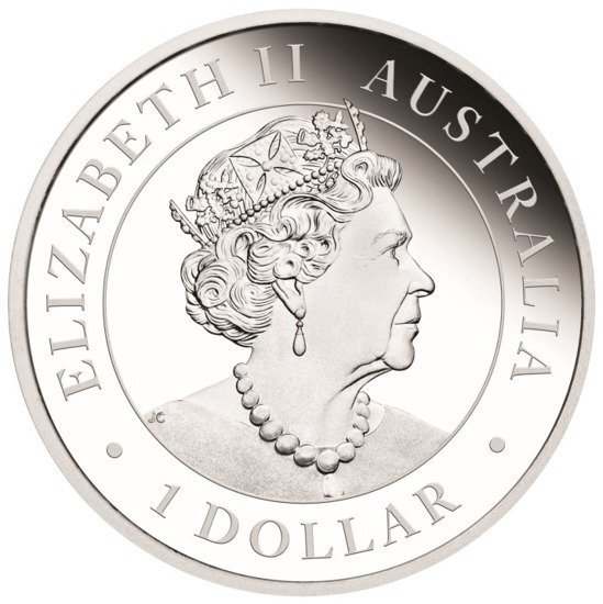 Australian Emu 1 oz Silber 2019 Proof