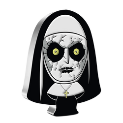 Niue: Horror - The Nun, Chibi Coin colorata, 1 oncia d’argento, 2022, Proof