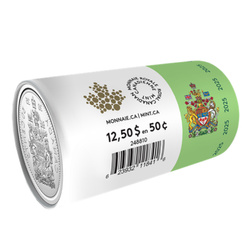 Canada: Tribute "Coat of Arms" 50-cent Silver 2025 Specimen