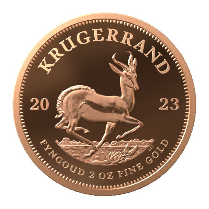 Krugerrand 2 onces d'or 2023 Proof