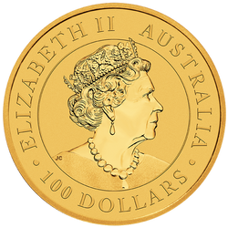Australijski Emu 1 uncja Złota 2020
