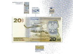Banknot NBP "Ochrona polskiej granicy wschodniej" 20 zł