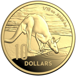 RAM : Kangourou - Desert Life 1/10 once d'or 2024 Proof