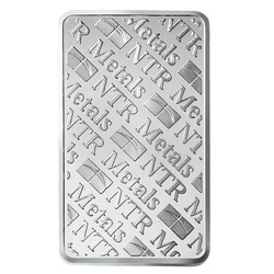 Lingote de Plata de 10 oz NTR Metals