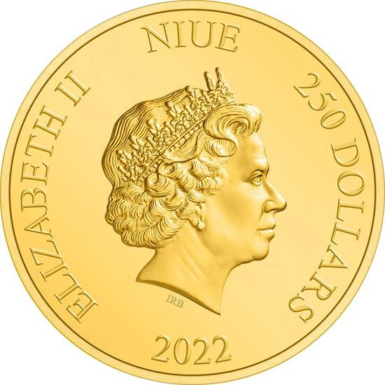 Niue: karettkígyó 1 uncia arany 2022