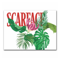 Chad 2-Coin Set: Scarface "Miami" - 40th Anniversary coloured 2x1 oz Silver 2023 