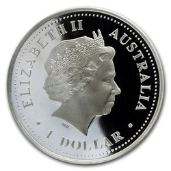 Discover Australia: Kakadu 1 oncia d'argento 2008 Proof