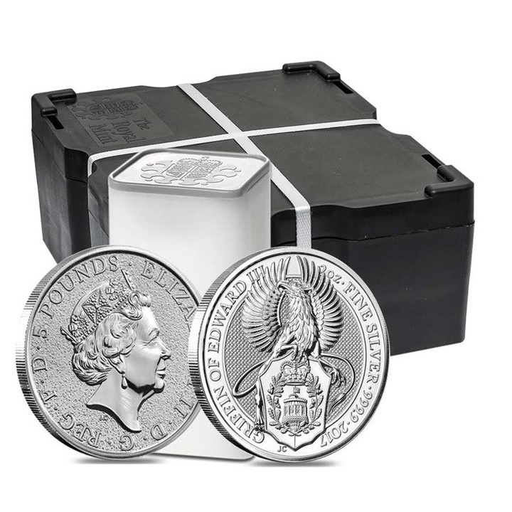 The Queen’s Beasts: The Griffin 2 oz Silver 2017