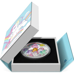 Niue: My Little Pony coloured 1 oz Silber 2022 Proof