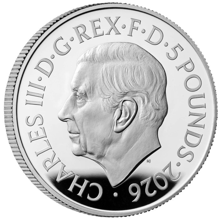 Sada 2 mincí Život královny Viktorie £5 Stříbro 2026 Proof