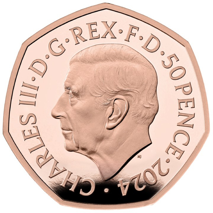 Star Wars: Millennium Falcon 50p Gold 2024 Proof