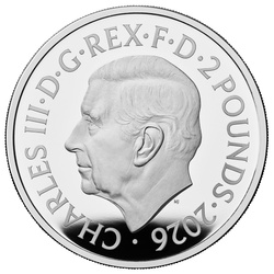 Royal Mint Lunar: Jahr des Pferdes 1 oz Silber 2026 Proof