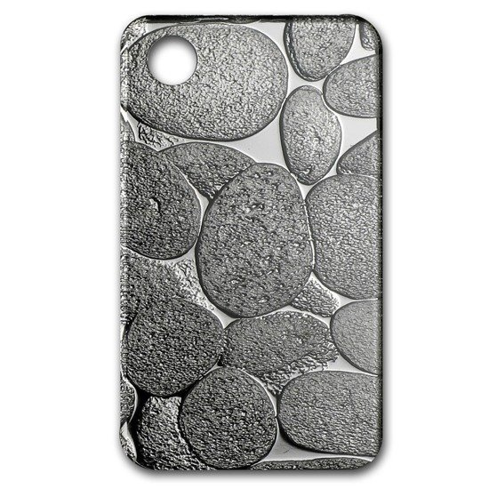 10 gram Bar Silver Pamp River Stones