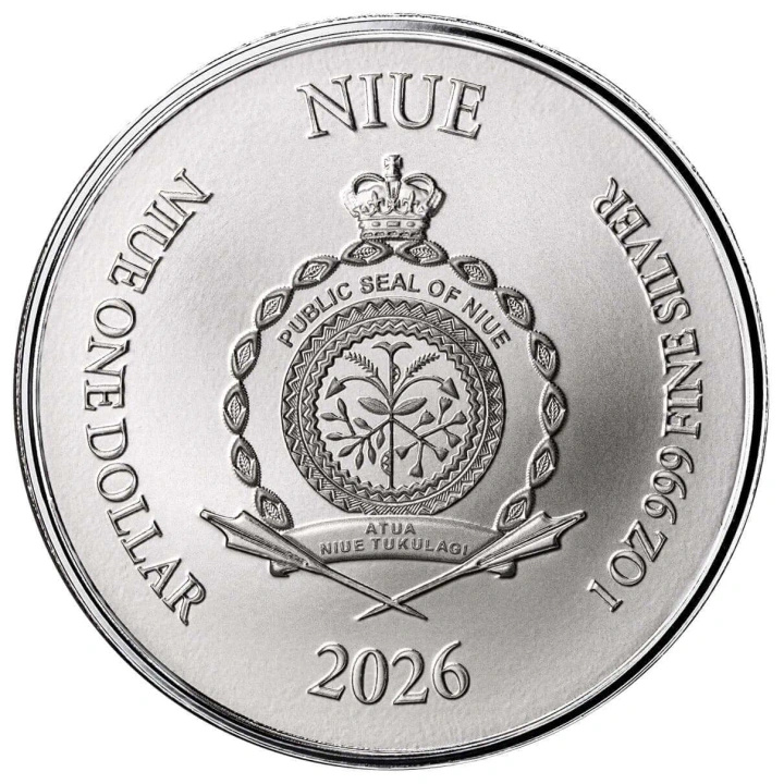 Silver Coin Scottsdale Mint: Lady Justice 1 oz Silver 2026