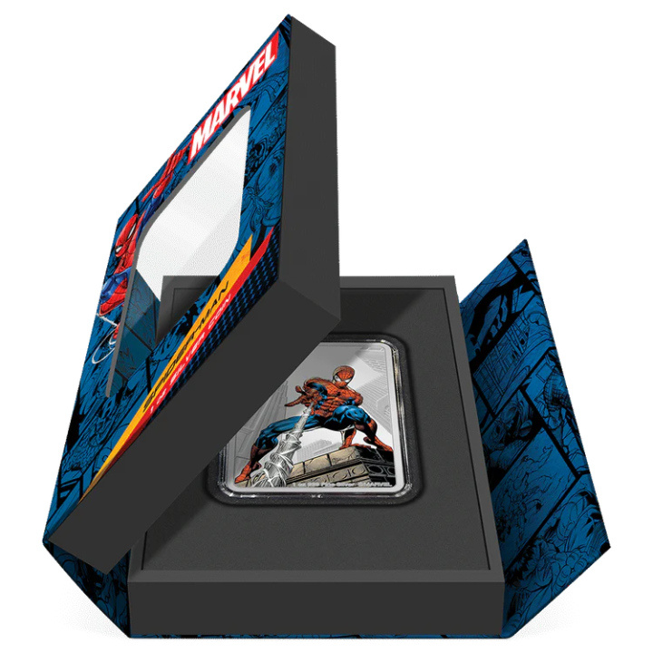 Niue: Marvel - Spider-Man coloured 1 oz Silver 2023 Proof