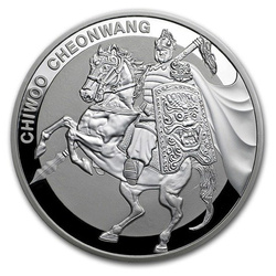 Chiwoo Cheonwang 1 oz Silber 2017 Proof