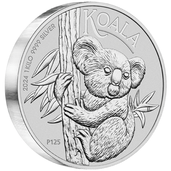 Koala 1000 grammi d'argento 2024