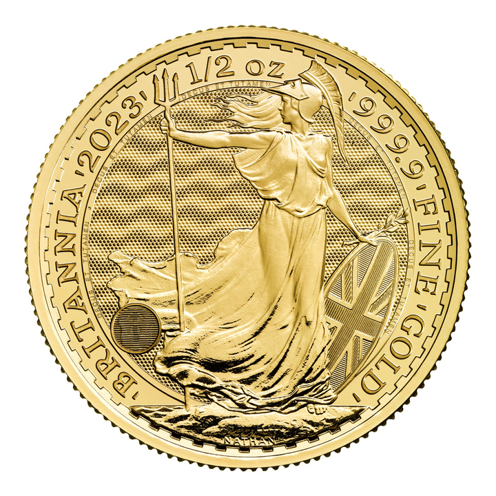 Britannia - Queen Elizabeth II 1/2 uncji Złota 2023