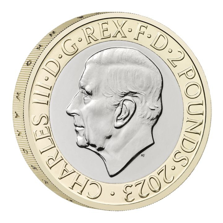 Set 5 monede Marea Britanie Cupronichel 2023 Commemorative Coin