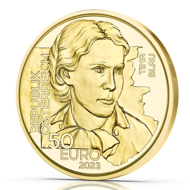 Tina Blau - Painter 1/4 unce zlata 2023 Proof