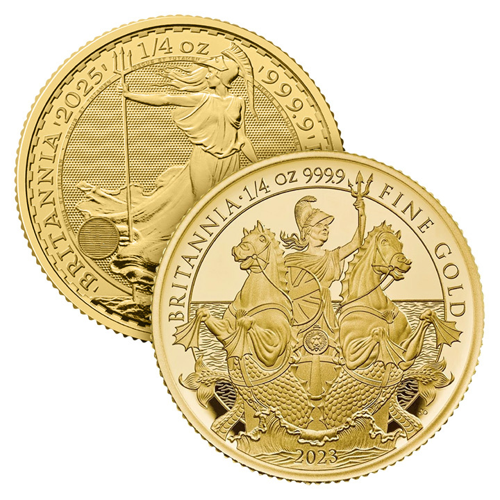 Britannia 1/4 oz Gold Coin – Various Years