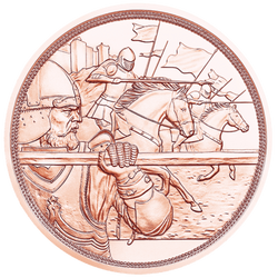 Cuentos de Caballeros: Coraje 10 Euro 2020 Cobre