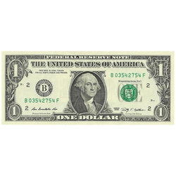 USA Banknote 1 Dollar (1 U.S. dollar / 1 USD) UNC 100 pieces