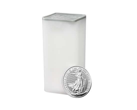 Britannia 1 unce stříbra 2021 BALÍČEK 500 KS