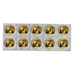 China Panda 1 oz Gold 2015