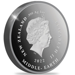 Set of 2 coins 20th Anniversary of The Lord of the Rings: The Two Towers coloured 2x1 oz Silver 2022 Proof