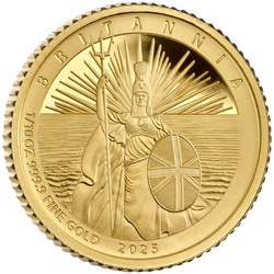 Ensemble de 3 pièces Britannia Or 2025 Proof