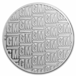 Logo General Motors (1967-2021) 1 oncia d'argento