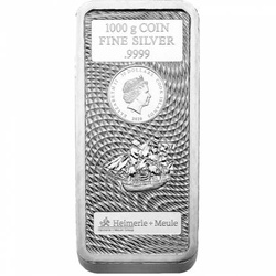Cook Islands: Sztabko-moneta 1000g Srebra 2020 Heimerle Meule