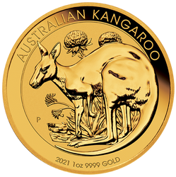 Australijski Kangur 1 uncja Złota 2021