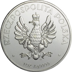 Jadwiga (Głowa Kobiety) 1 uncja Srebra