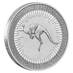 Kangourou australien 1 once de platine 2023