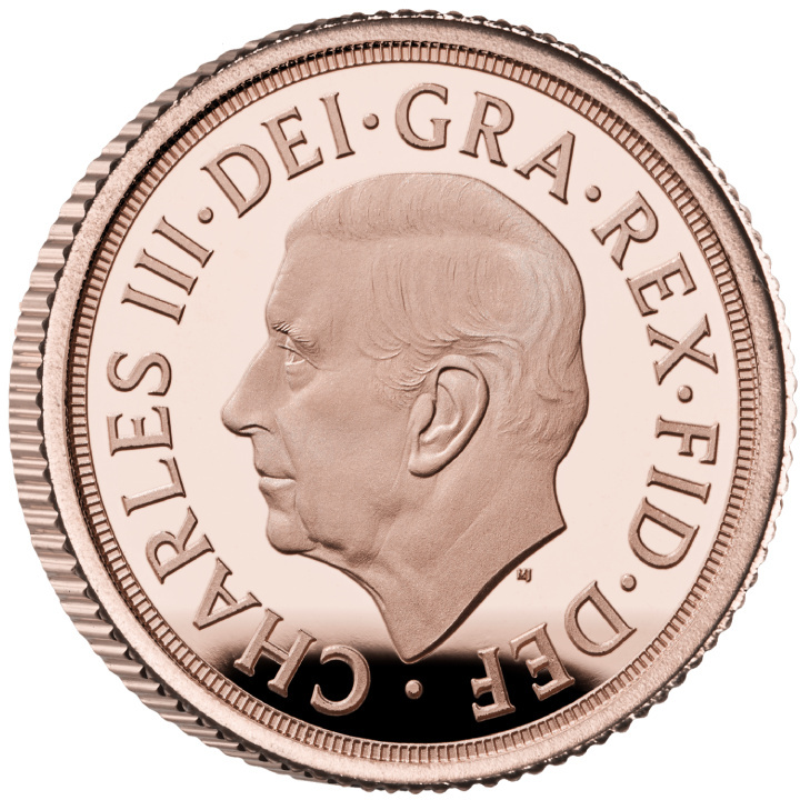 Wielka Brytania: Zestaw 5 monet Suweren 2024 Proof