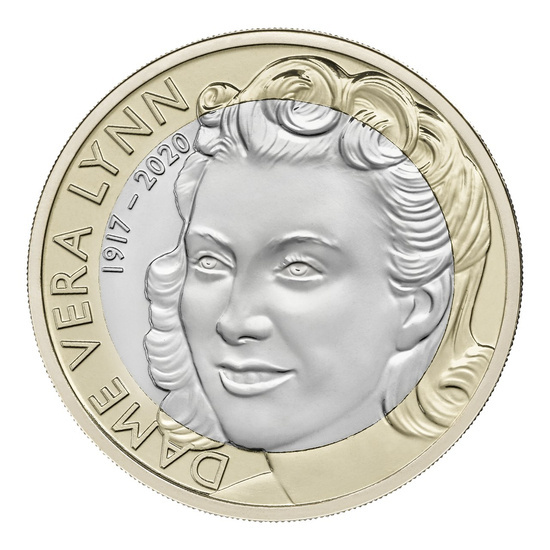 Celebrând viața și moștenirea lui Dame Vera Lynn 2 lire Cupronichel 2022