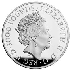 The Royal Tudor Beasts: Seymour Panther 2000 gram Silver 2022 Proof