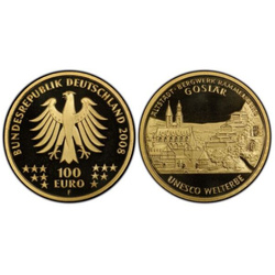 EU: Moneta 100 Euro 1/2 uncji Złota Różne Roczniki 
