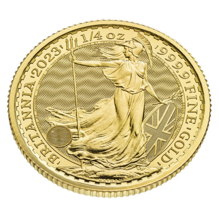 Britannia - King Charles III 1/4 uncji Złota 2023