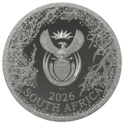 Moneta d'argento The Odyssey Of The Sky - Aquila marziale 1 oncia d'argento 2026 Proof