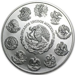 Libertad mexicana 1 oz Plata 2004