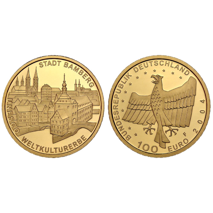 EU: 100 Euro Goldmünze 1/2 Unze Gold verschiedene Jahrgänge
