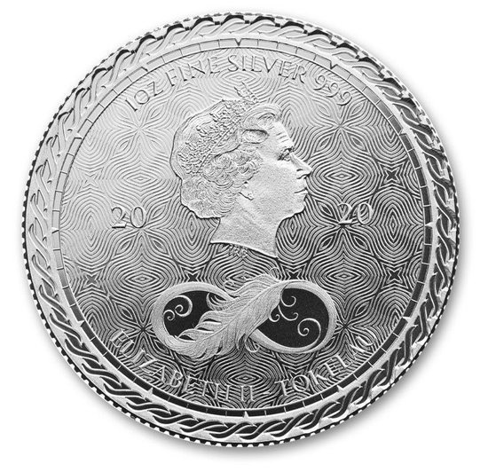 Tokelau: Chronos 1 oz Silber 2020
